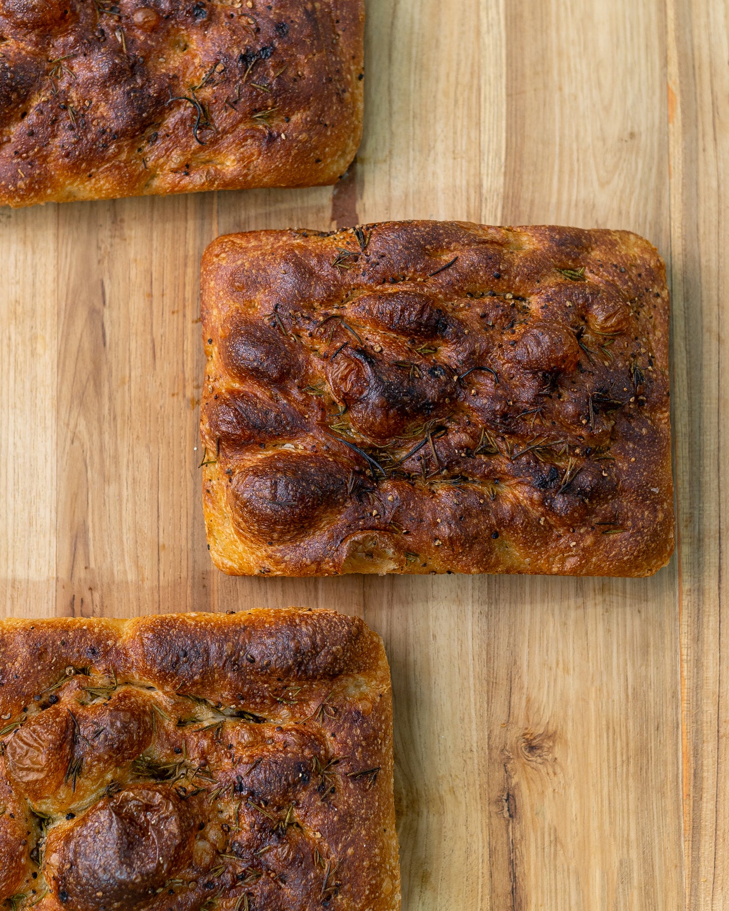 Rosemary and Sea Salt Sourdough Focaccia